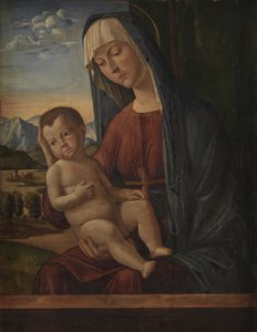 Madonna és gyermeke alkotó: Giovanni Battista Cima da Conegliano