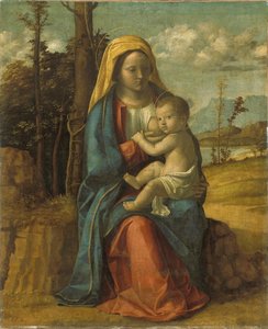 Madonna és gyermeke alkotó: Giovanni Battista Cima da Conegliano