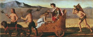 Bacchus és Ariadné esküvője alkotó: Giovanni Battista Cima da Conegliano