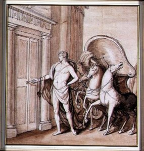 Apollón és szekere alkotó: Giovanni Battista Cipriani
