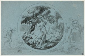 Adonisz születése alkotó: Giovanni Battista Cipriani