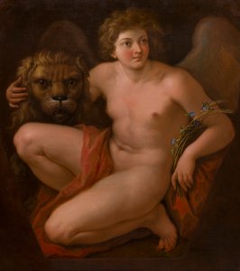 Az allegorikus festmények második párja: Béke és bőség, 1747-85 körül (olaj, vászon) alkotó: Giovanni Battista Cipriani