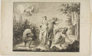 Ulysses és Nausicaa alkotó: Giovanni Battista Cipriani