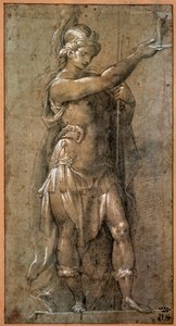 Minerva, 17. század eleje alkotó: Giovanni Battista Crespi