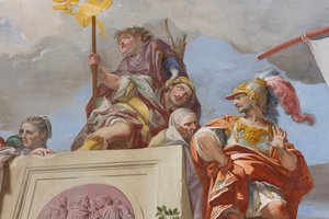 Iphigenia feláldozása (Sacrificio di Ifigenia), részlet