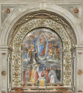Rózsafüzér Szűzanya, 1615 körül alkotó: Giovanni Battista Maganza