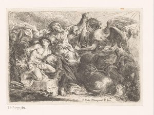 Ajánlat van Isaac alkotó: Giovanni Battista Mengardi