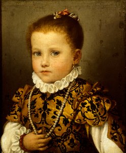 Réti család lánya alkotó: Giovanni Battista Moroni