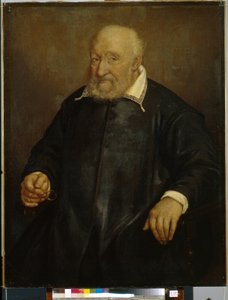 Christoforo Novati (?) portréja (C. Novati portréja). Giovan Battista Moroni (1520 vagy 1525-1578) festménye, olaj, vászon. olasz művészet (Bergamo) alkotó: Giovanni Battista Moroni