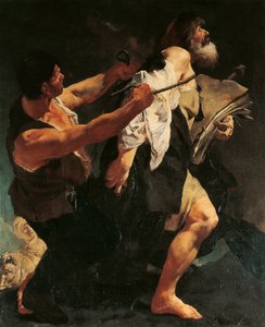 Szent Jakab mártíromsága, Giovanni Battista Piazzetta alkotása. alkotó: Giovanni Battista Piazzetta