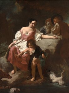 Lelkészi jelenet, 1740. alkotó: Giovanni Battista Piazzetta