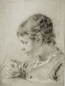 Egy fiatal fiú portréja alkotó: Giovanni Battista Piazzetta