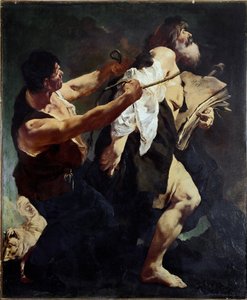 Őrnagy Szent Jakab: Vonat a mártírhoz (olaj, vászon alkotó: Giovanni Battista Piazzetta