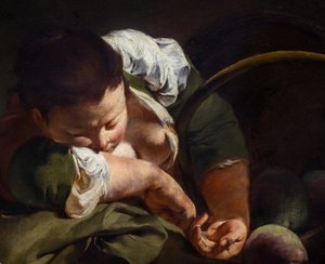Alvó parasztlány alkotó: Giovanni Battista Piazzetta