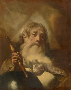 Az örökkévaló Atya, c. 1750. alkotó: Giovanni Battista Piazzetta