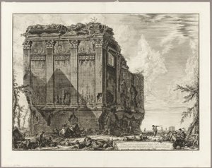 Ősi templom, amelyet általában az Egészség Templomának neveznek a Via d