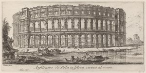 Pólai amfiteátrum Isztrián alkotó: Giovanni Battista Piranesi