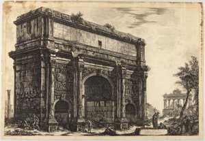 Septimius Severus diadalíve alkotó: Giovanni Battista Piranesi