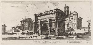 Septimius Severus boltíve alkotó: Giovanni Battista Piranesi