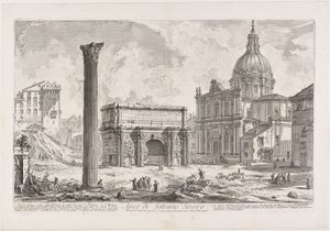 Septimius Severus diadalíve alkotó: Giovanni Battista Piranesi