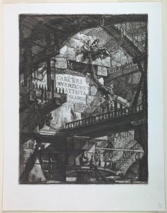 Carceri sorozat, címlap alkotó: Giovanni Battista Piranesi