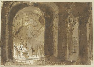 Templombelső alkotó: Giovanni Battista Piranesi
