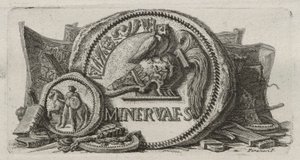 Della Magnificenza Bound with Osservazioni, Parere és Della introduzione (A megfigyelésekkel megkötött rómaiak pompájáról és építészetéről alkotó: Giovanni Battista Piranesi