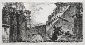 Augustus fóruma alkotó: Giovanni Battista Piranesi