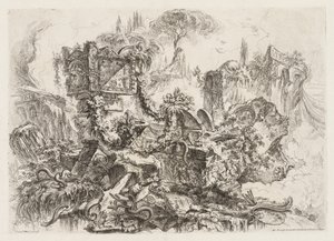 Groteschi: Romok kígyókkal alkotó: Giovanni-Battista Piranesi