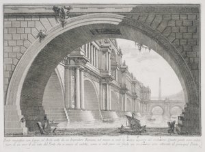 Csarnok korinthoszi rendben alkotó: Giovanni Battista Piranesi