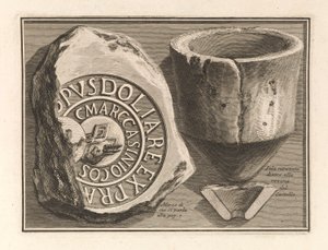 A vár romjai alkotó: Giovanni-Battista Piranesi