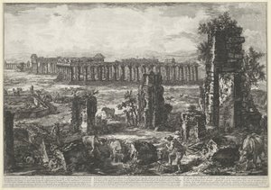 Ősi városfal és templomok Paestumban Vue de ce qui reste encore des Murs A. de l