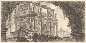 9. tábla: Konstantin diadalíve Rómában, az „Antichità Romane de