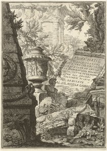 Az építészet első része és a perspektívák (első kiadás, harmadik szám) alkotó: Giovanni Battista Piranesi