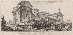 Az isztriai pólai templom hátoldala alkotó: Giovanni Battista Piranesi
