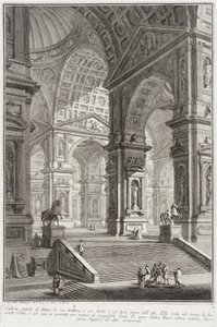 Szoborgaléria alkotó: Giovanni Battista Piranesi