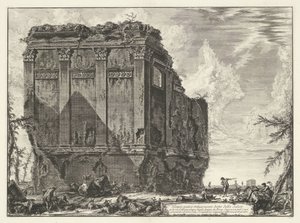 Tempel van Salus Rómában Ősi templom, amelyet általában della Salute-nak hívnak a Via d