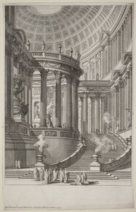 Ókori templom alkotó: Giovanni Battista Piranesi
