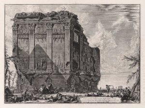 Ősi templom, közismerten della Salute a Via d alkotó: Giovanni Battista Piranesi