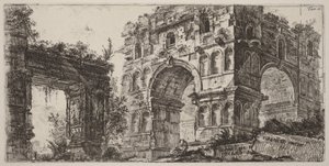 Diana temploma alkotó: Giovanni Battista Piranesi