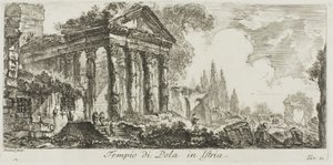 Pola temploma Isztrián, 21-es tábla a diadalívek és más emlékművek néhány kilátásából alkotó: Giovanni Battista Piranesi