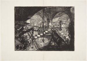 Az ív kagylódísszel alkotó: Giovanni Battista Piranesi