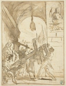 A kereszthordozás alkotó: Giovanni Battista Piranesi