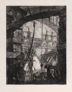 A Grand Piazza, 4. tábla Carceri d alkotó: Giovanni Battista Piranesi