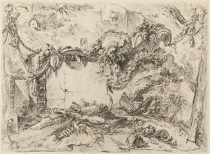 A monumentális tábla alkotó: Giovanni Battista Piranesi