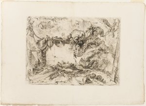 A monumentális tábla alkotó: Giovanni Battista Piranesi