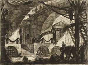 A fűrészbak alkotó: Giovanni Battista Piranesi
