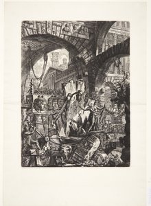 A férfi a fogason alkotó: Giovanni Battista Piranesi