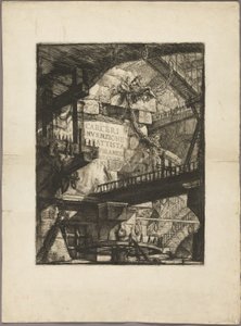 Címlap a képzeletbeli börtönökből alkotó: Giovanni Battista Piranesi