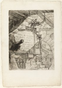 Címlap a képzeletbeli börtönökből alkotó: Giovanni Battista Piranesi